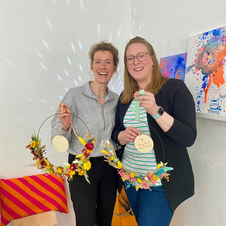 Workshop in Münster: Gestalte deinen individuellen Metall-Hoop mit Holzschild ✨🌸