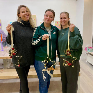 Sternhoop-Workshop in Münster: Gestalte deine weihnachtliche Deko mit Trockenblumen